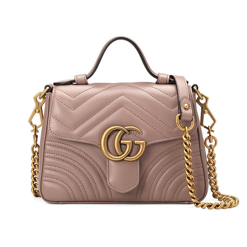 GG Marmont Mini Top Handle Bag