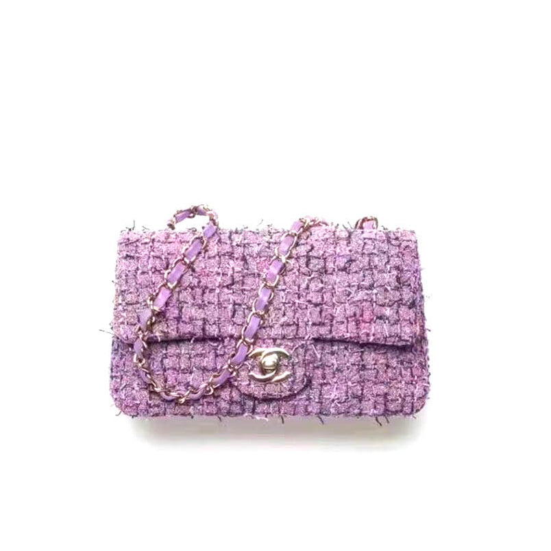 Tweed Medium Classic Flap Bag