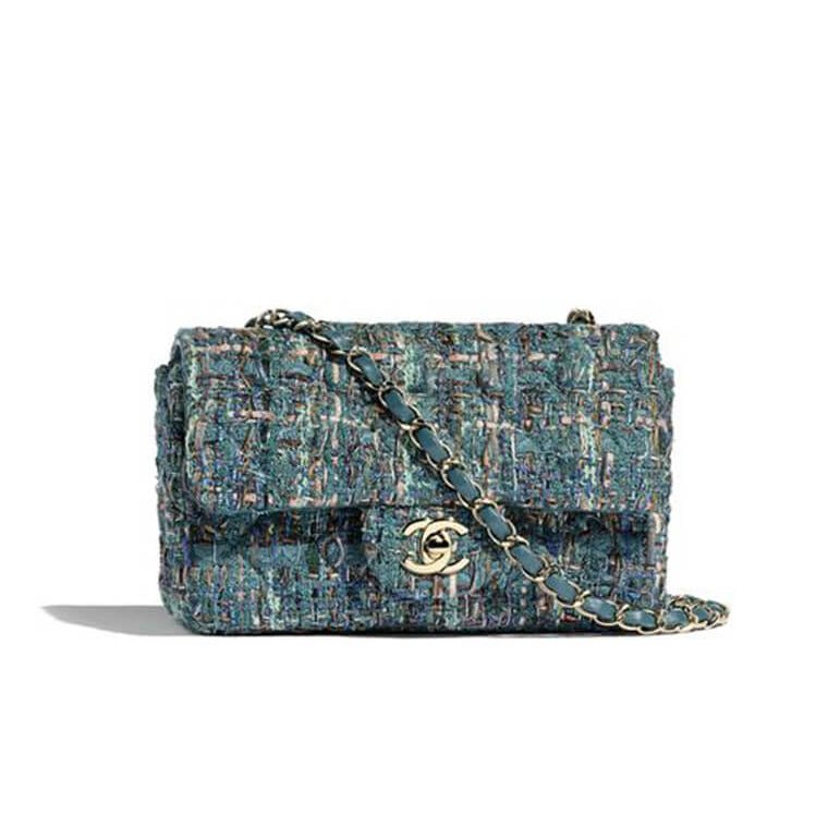 Tweed Medium Classic Flap Bag