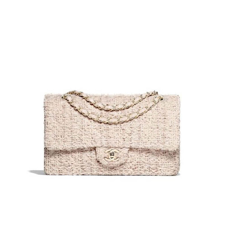 Tweed Medium Classic Flap Bag