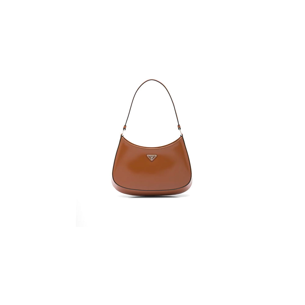 Cleo Brushed Leather Shoulder Bag