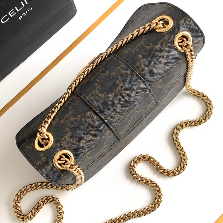 Medium VICTOIRE BAG WITH LOGO PRINT