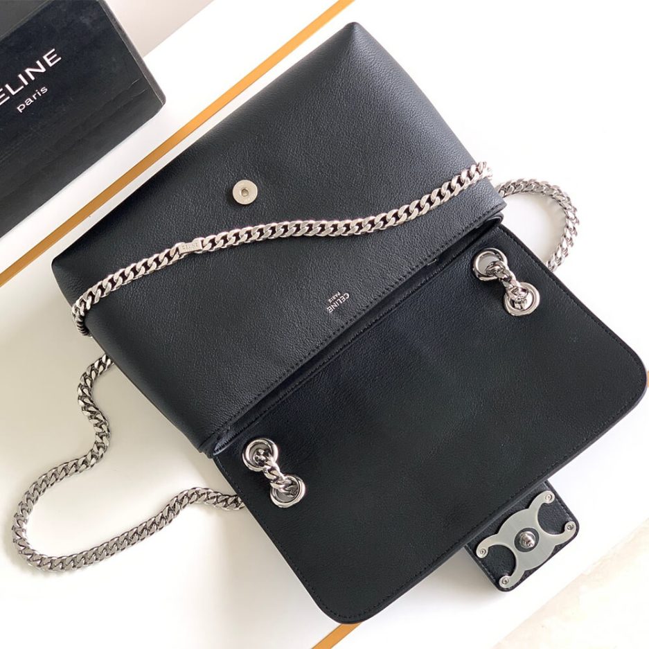 Medium VICTOIRE bag in soft calfskin