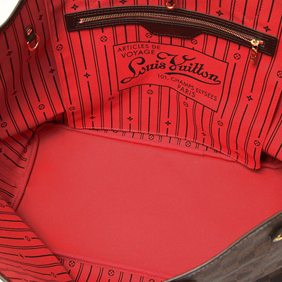 N51106 Neverfull GM Shoulder Bag Damier Ebene Canvas