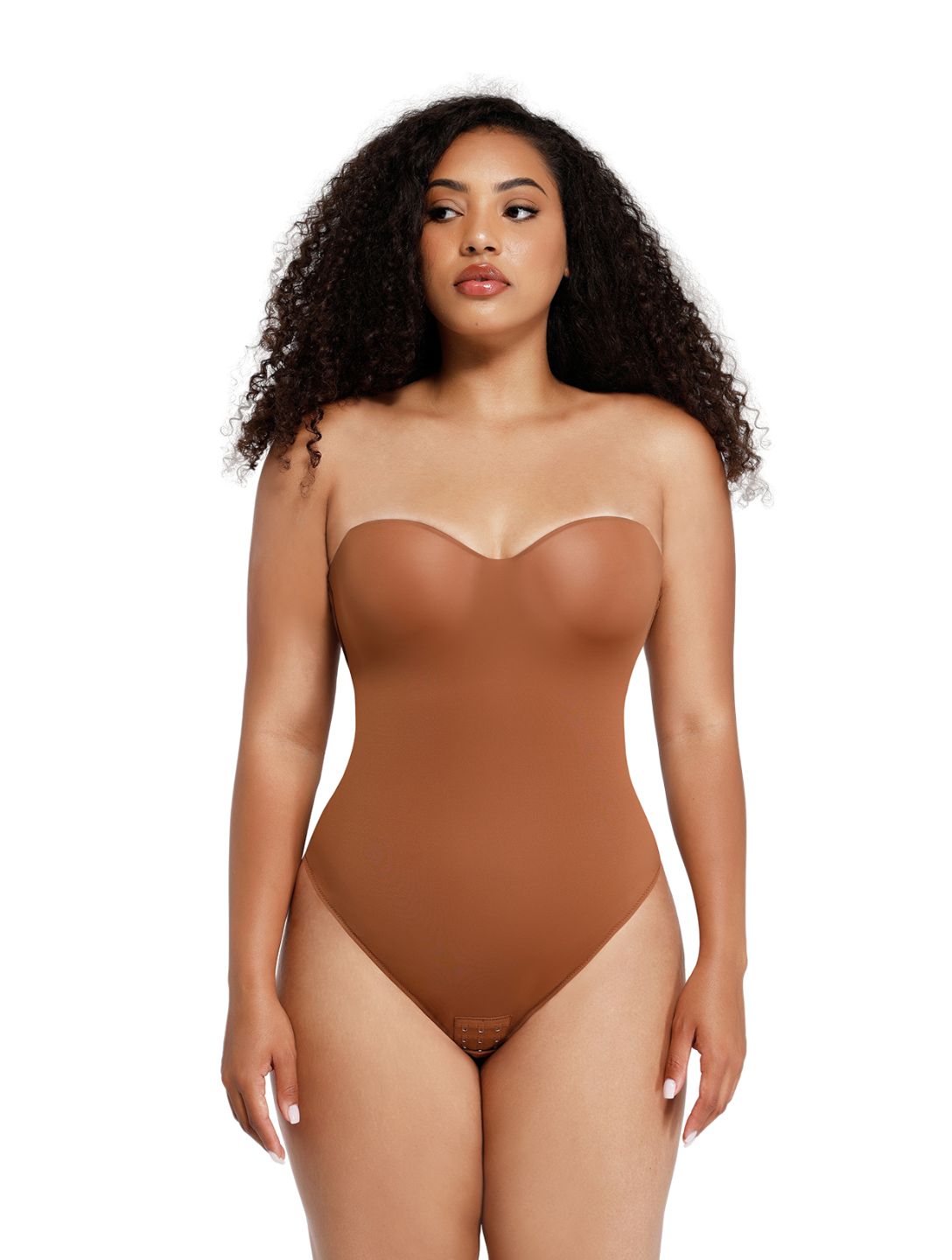Strapless Supportive Shapewear Bodysuit