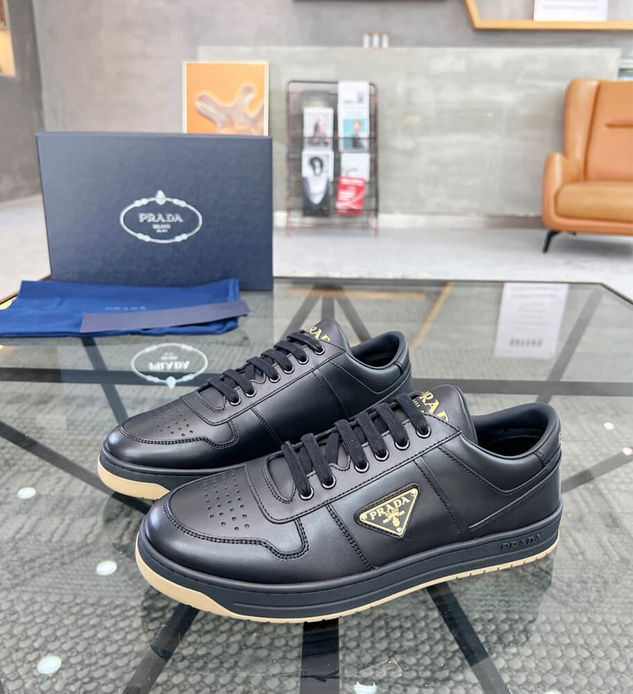 Downtown Nappa Leather Sneakers