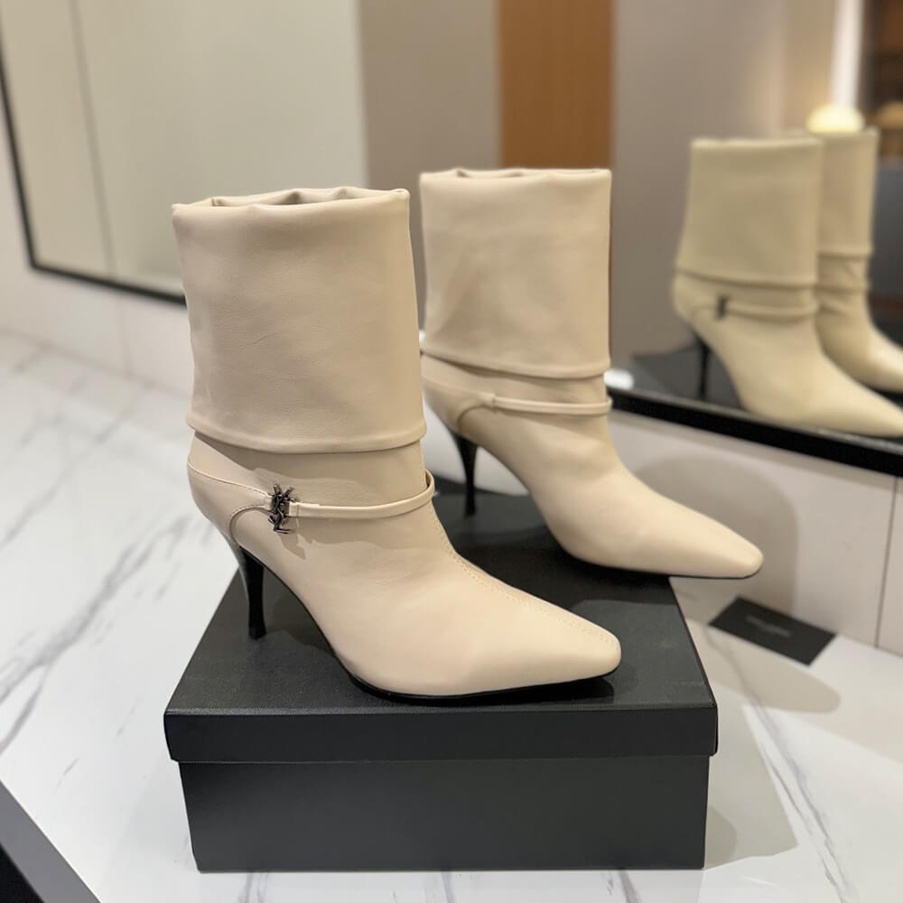 Niki Booties in Suede