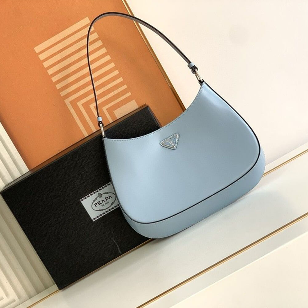 Cleo Brushed Leather Shoulder Bag