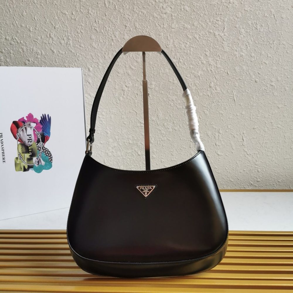 Cleo Brushed Leather Shoulder Bag