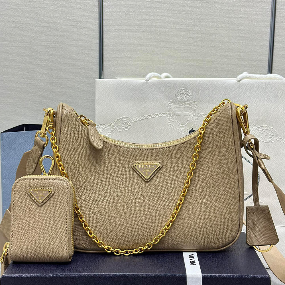 Re-Edition 2005 Saffiano Leather Bag