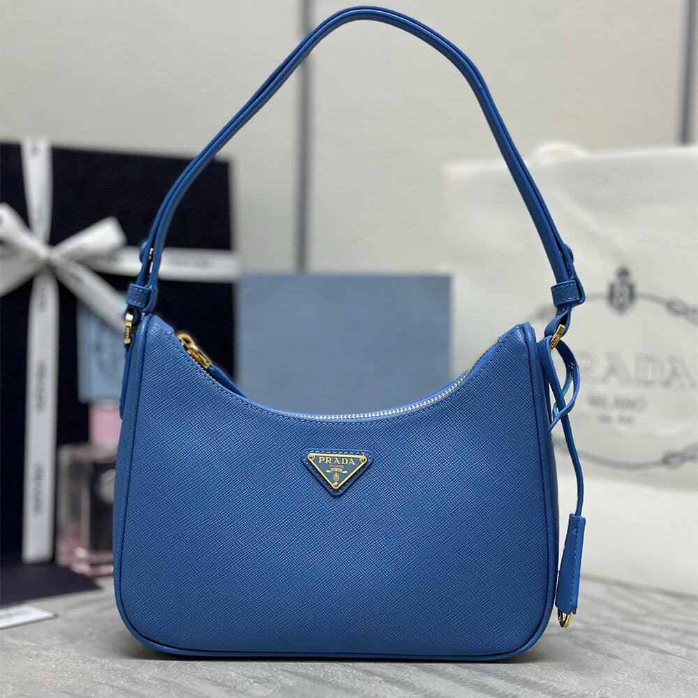 Re-Edition Saffiano Leather Mini Bag