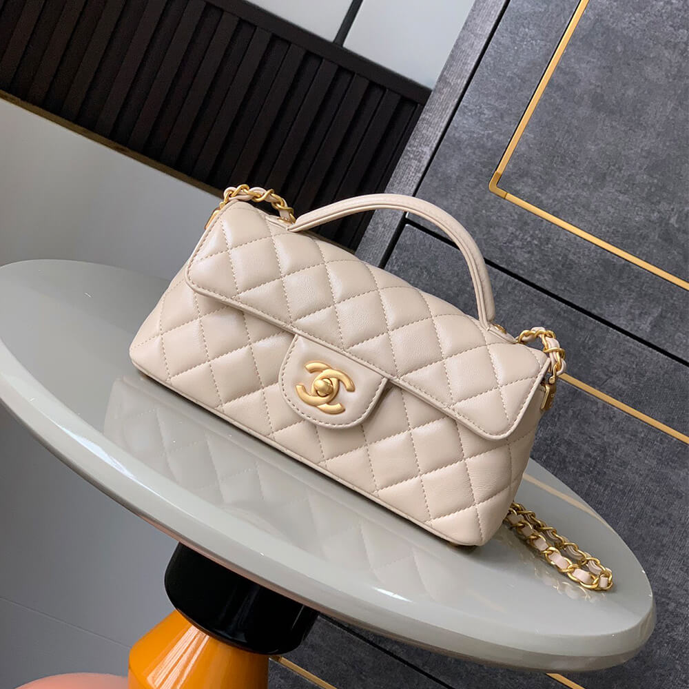 Mini Flap Bag with Top Handle