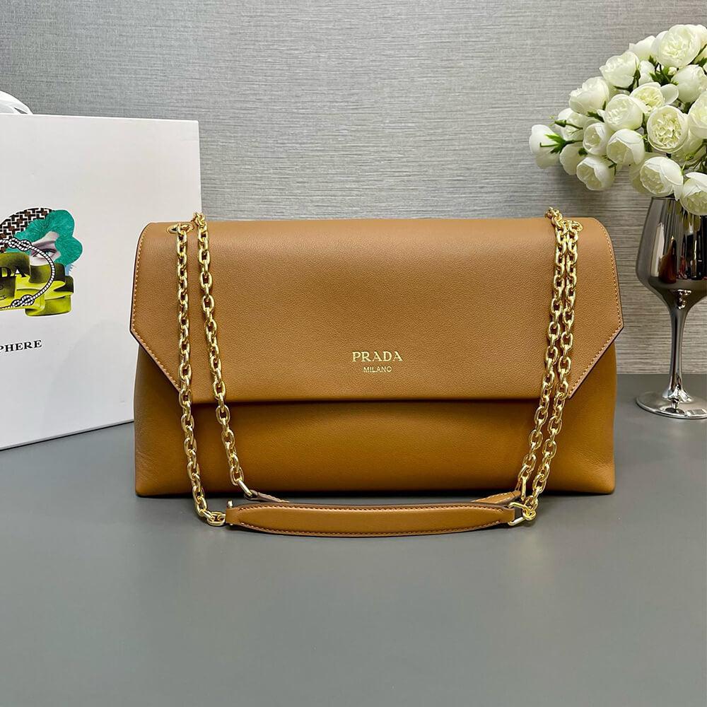 Medium Leather Shoulder Bag