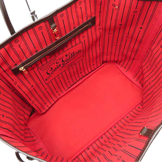 N51106 Neverfull GM Shoulder Bag Damier Ebene Canvas