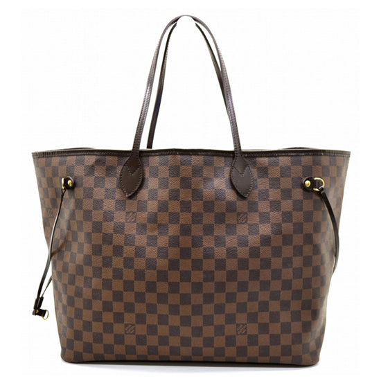 N51106 Neverfull GM Shoulder Bag Damier Ebene Canvas