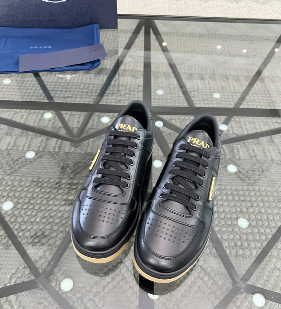 Downtown Nappa Leather Sneakers