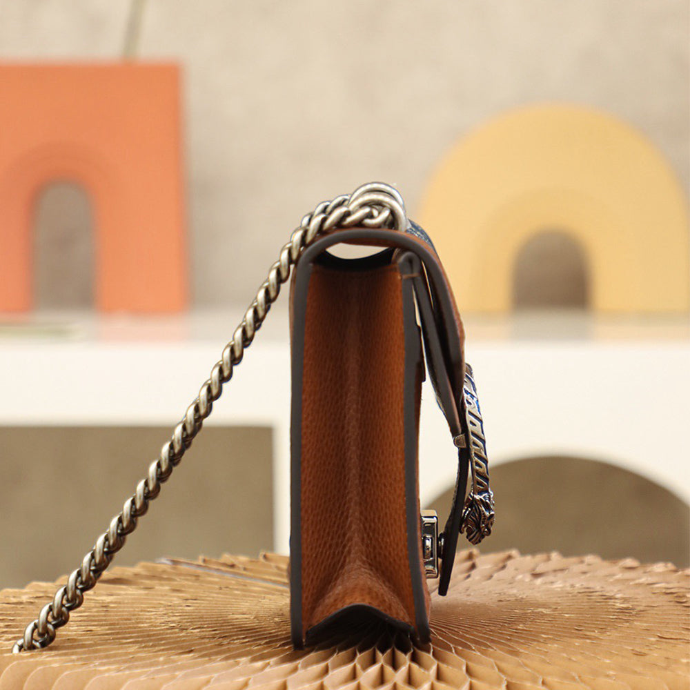 GG Denim Dionysus bag