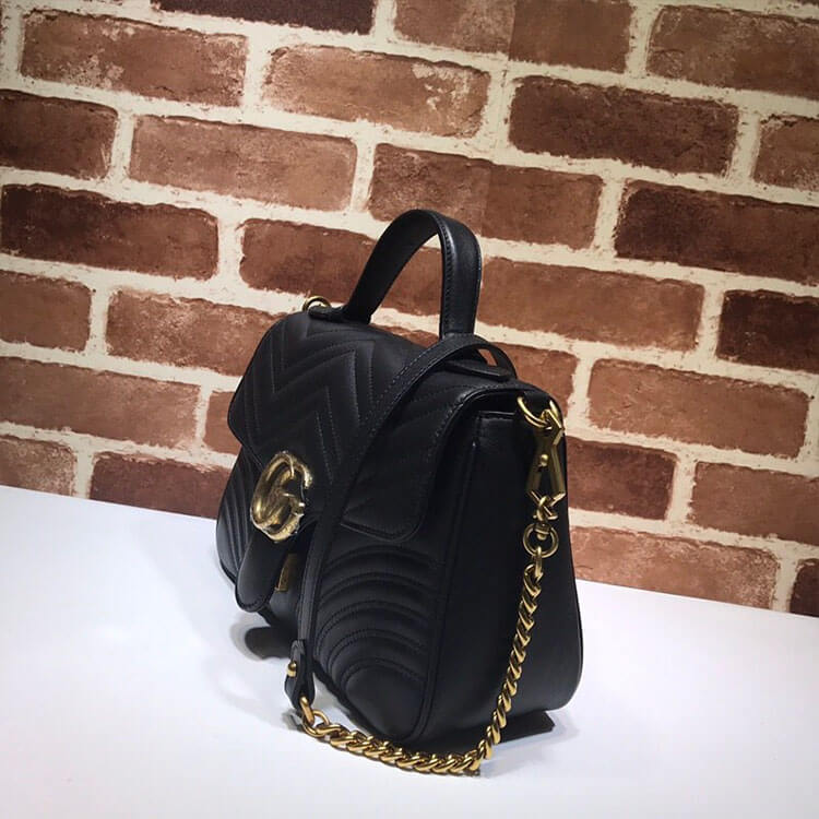 GG Marmont Small Top Handle Bag