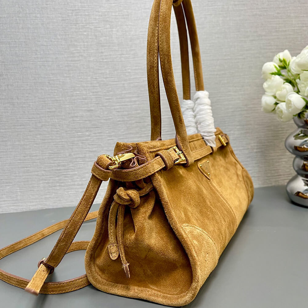 Medium Suede Handbag