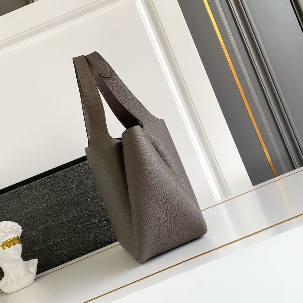 Small Leather Tote Bag