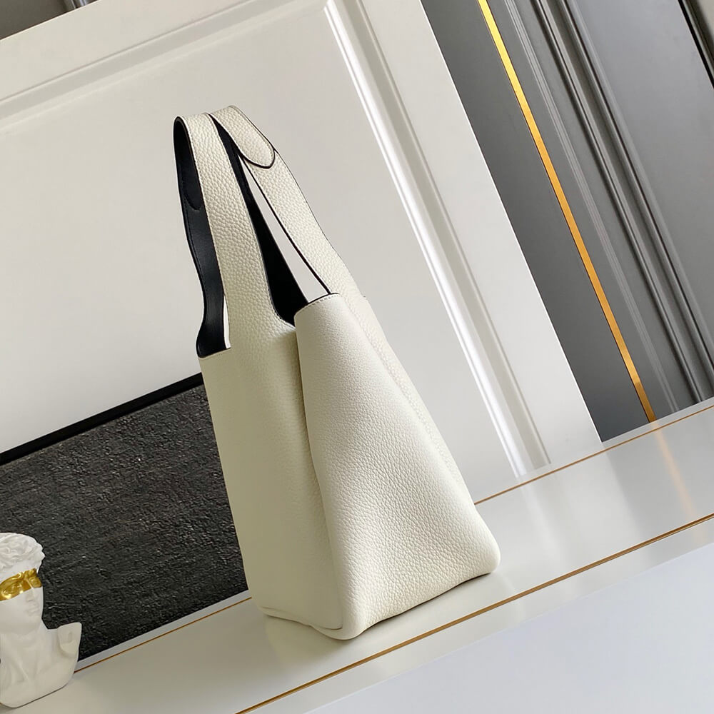 Small Leather Tote Bag