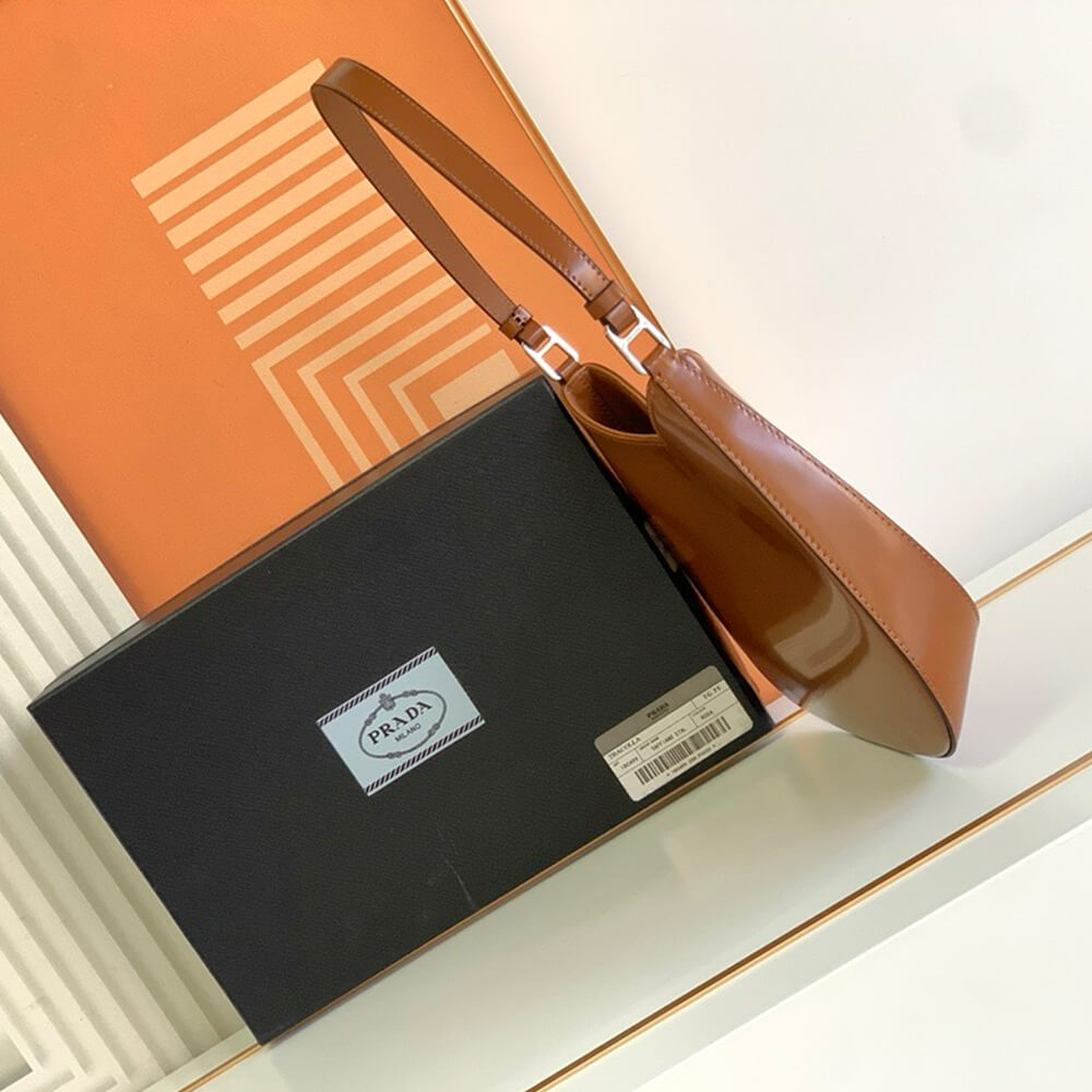 Cleo Brushed Leather Shoulder Bag