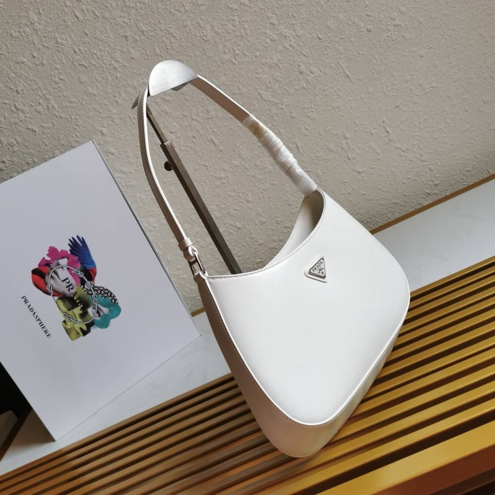 Cleo Brushed Leather Shoulder Bag