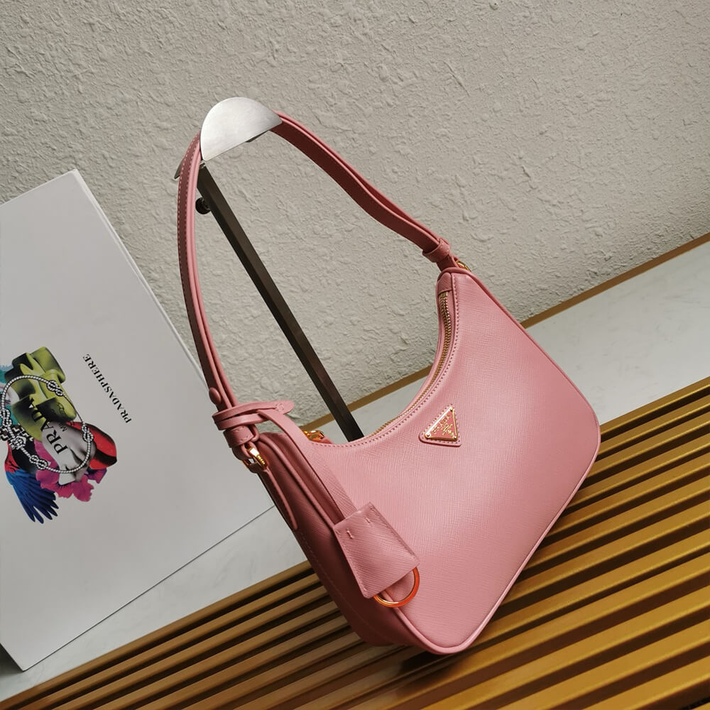 Re-Edition Saffiano Leather Mini Bag