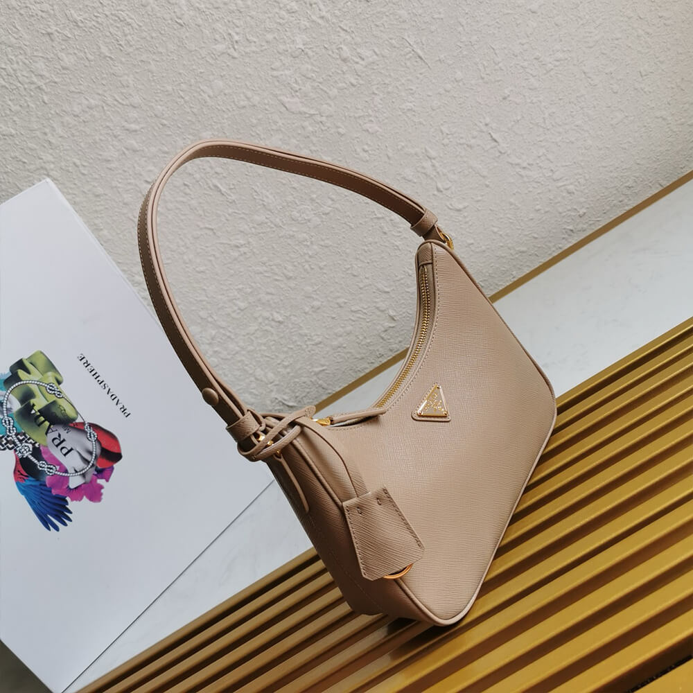 Re-Edition Saffiano Leather Mini Bag
