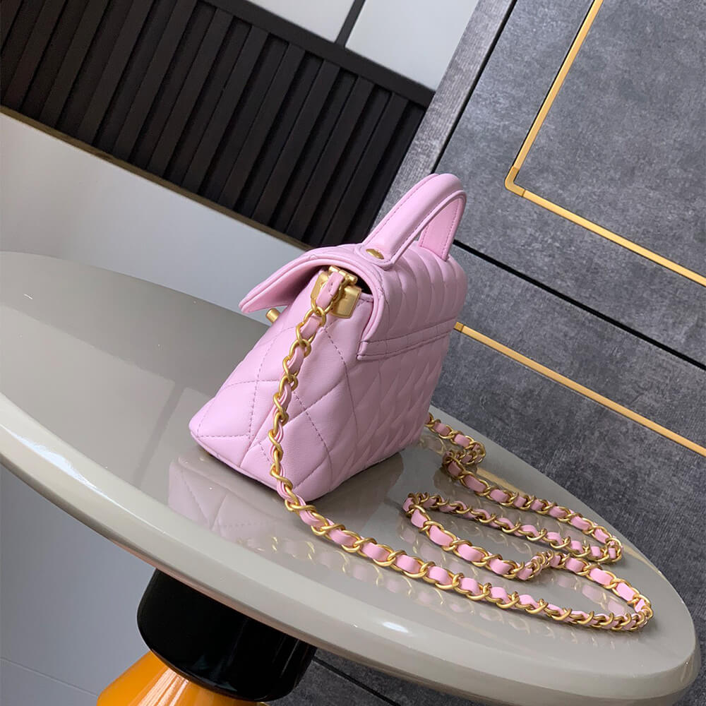 Mini Flap Bag with Top Handle