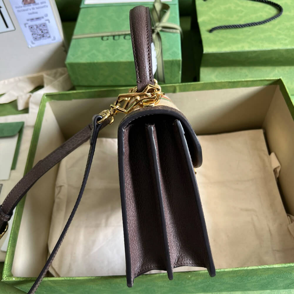 Ophidia small top handle bag