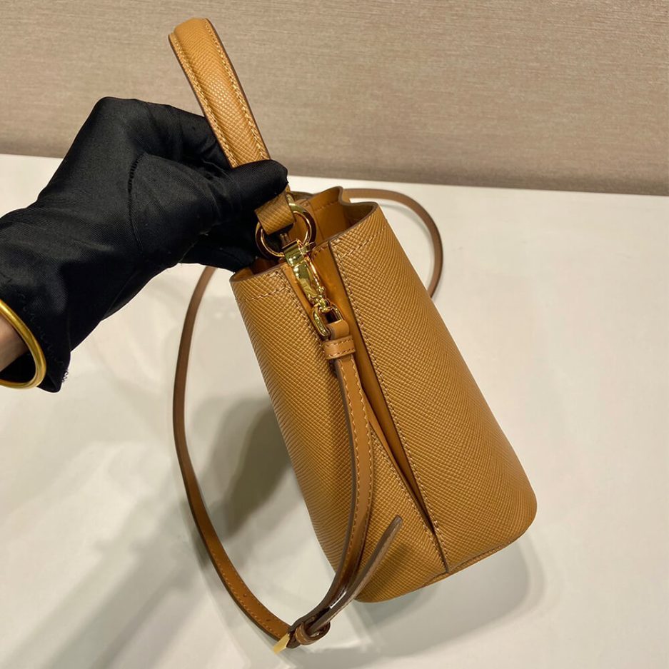 Panier Saffiano Leather Mini Bag