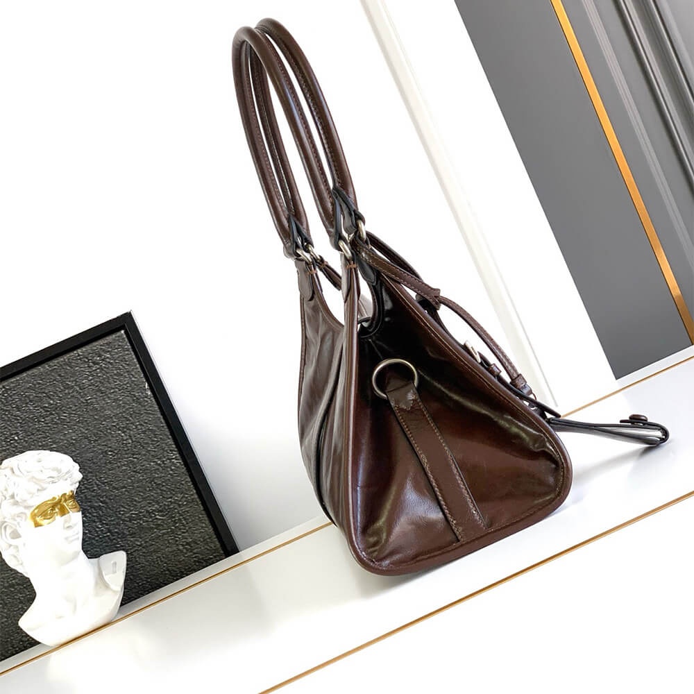 Medium Leather Tote Bag