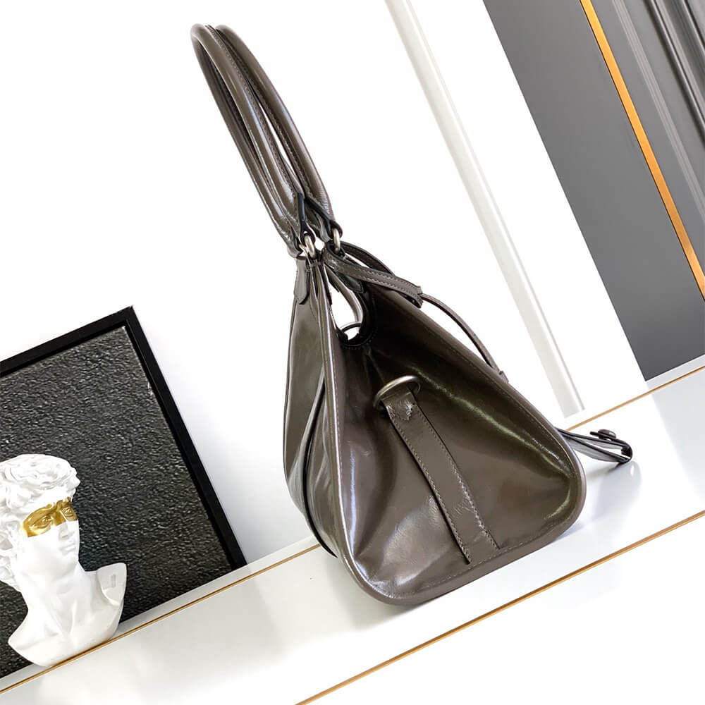 Medium Leather Tote Bag