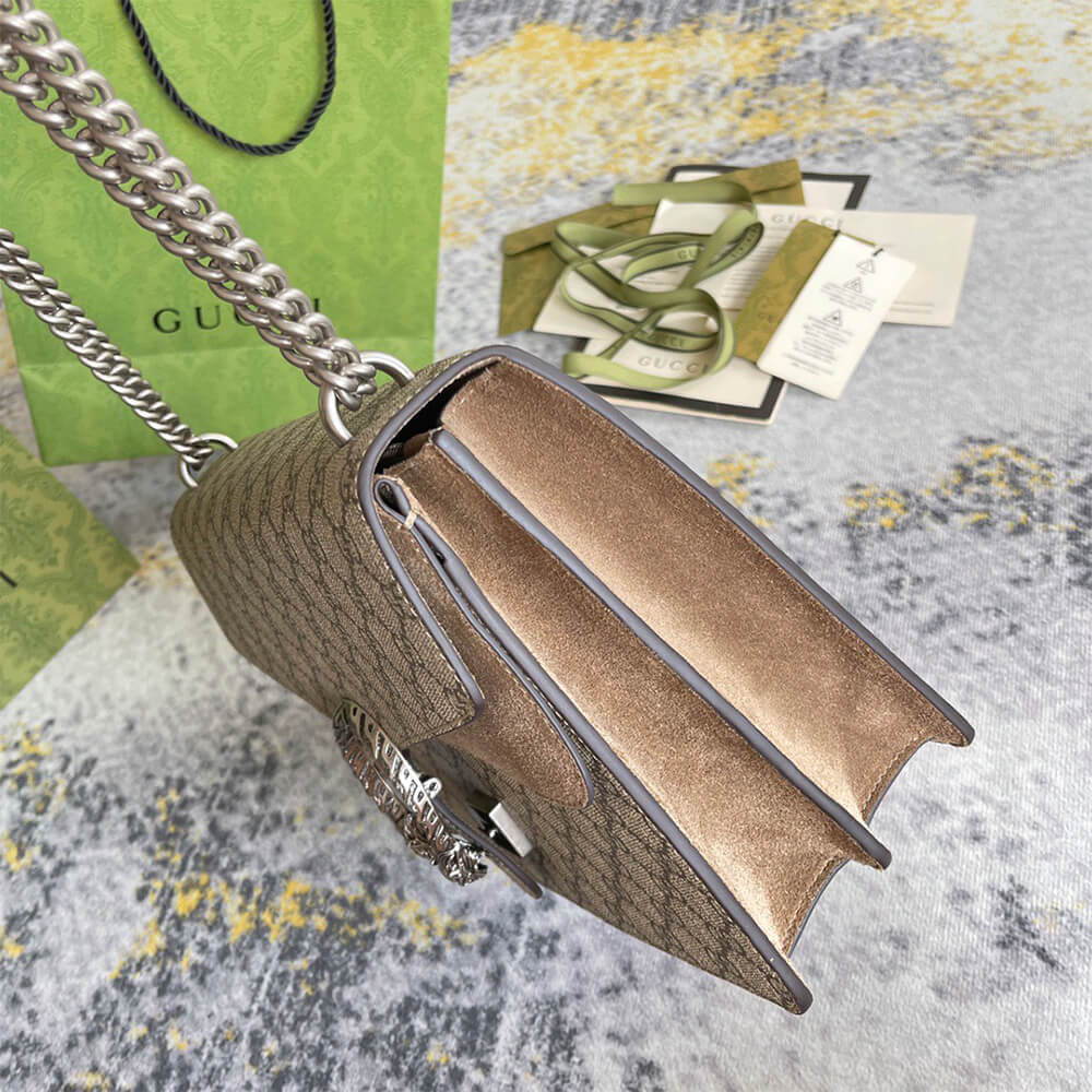 GG Supreme Medium Dionysus Shoulder Bag