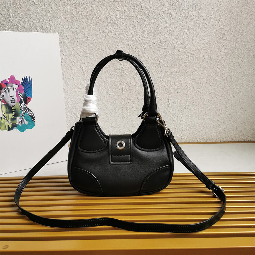 Moon Padded Nappa-Leather Bag