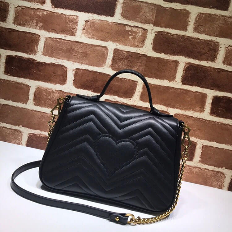 GG Marmont Small Top Handle Bag