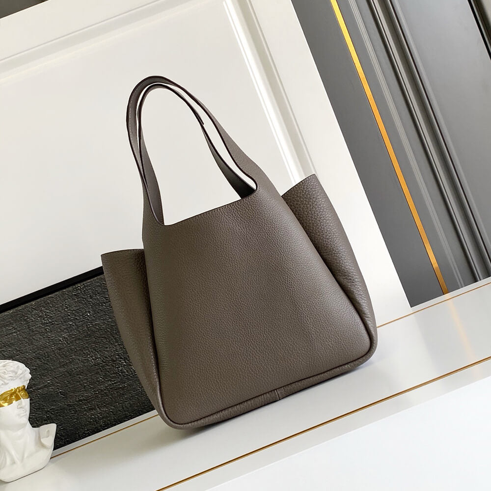 Small Leather Tote Bag