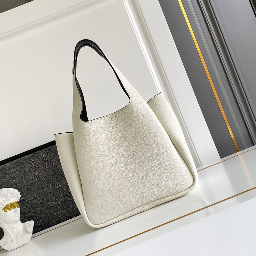 Small Leather Tote Bag