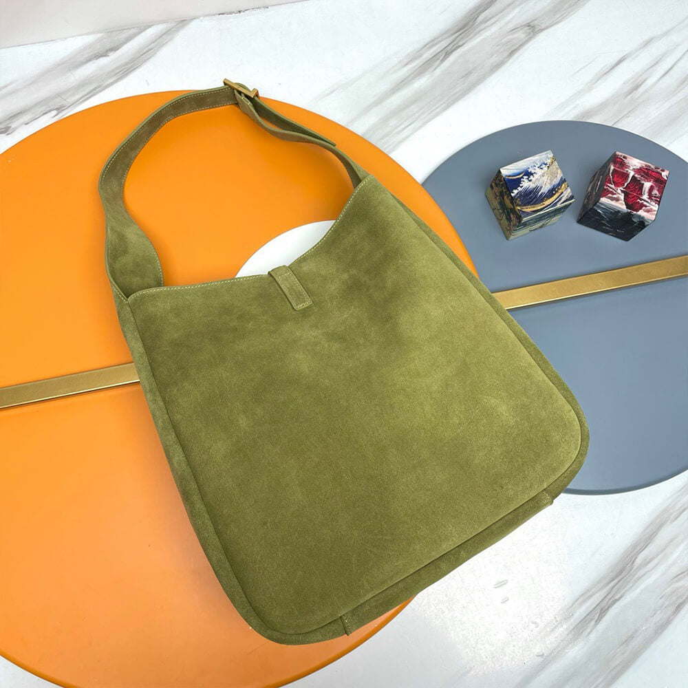 LE 5 À 7 supple SUEDE LARGE