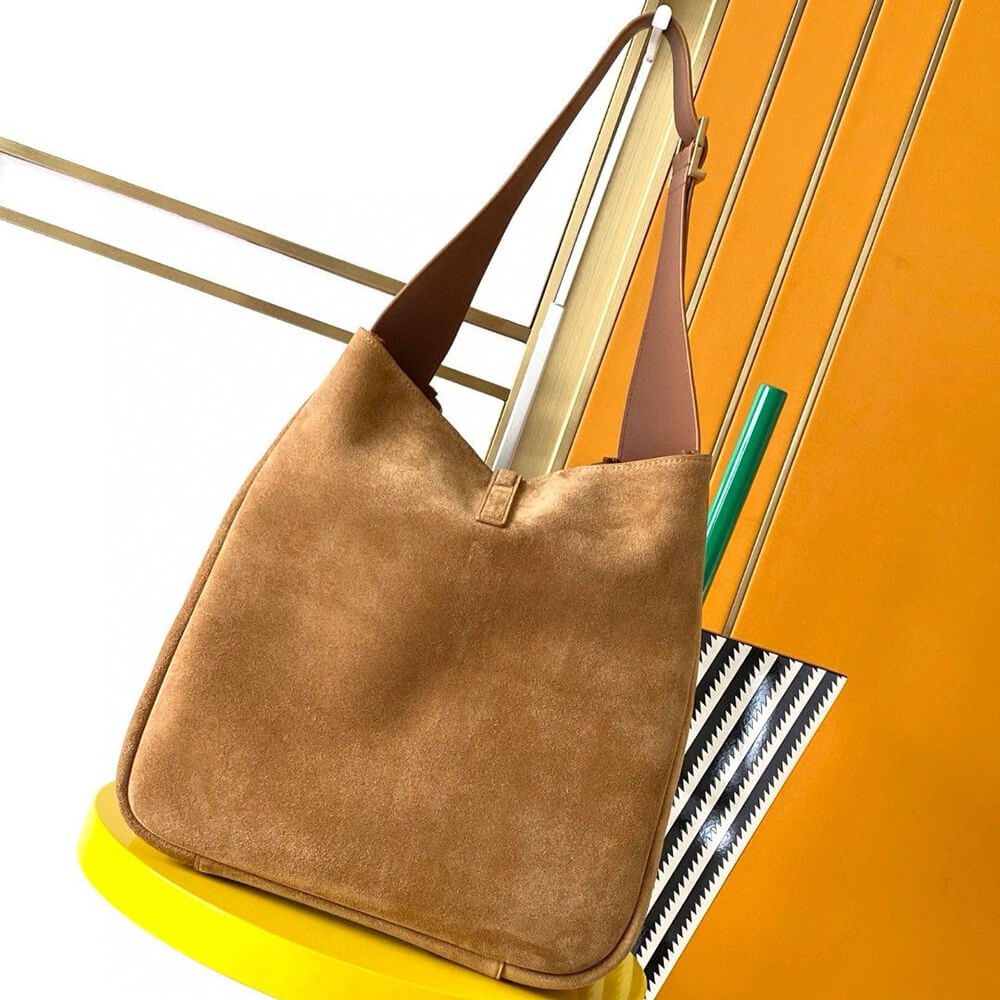 LE 5 À 7 supple SUEDE LARGE