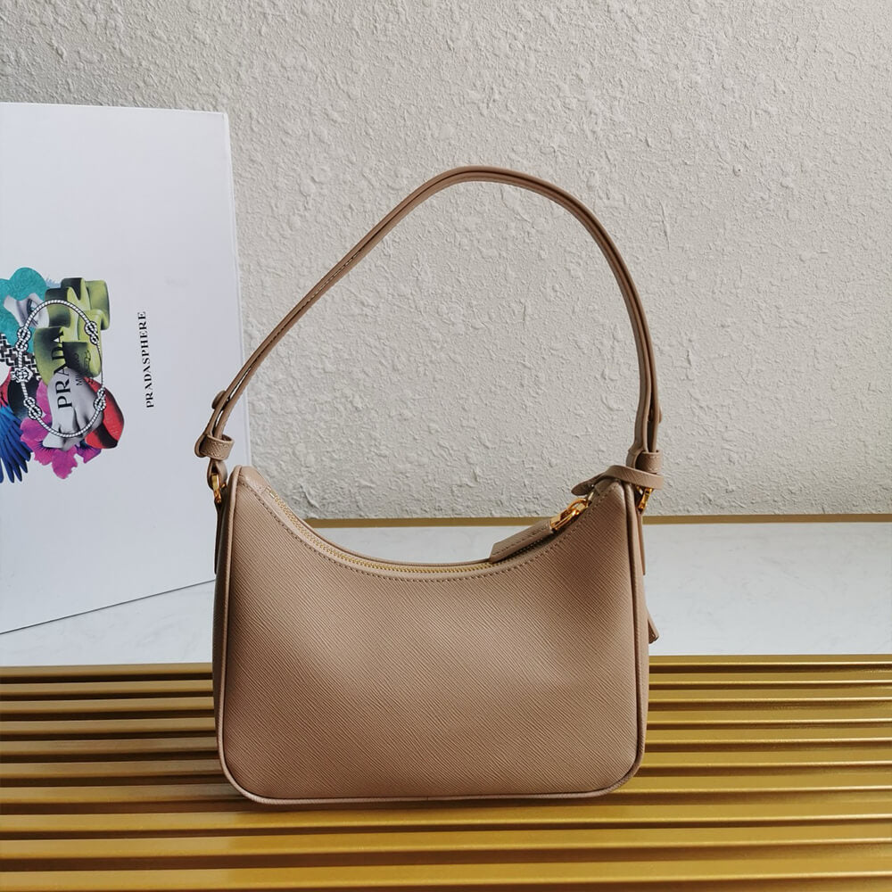 Re-Edition Saffiano Leather Mini Bag
