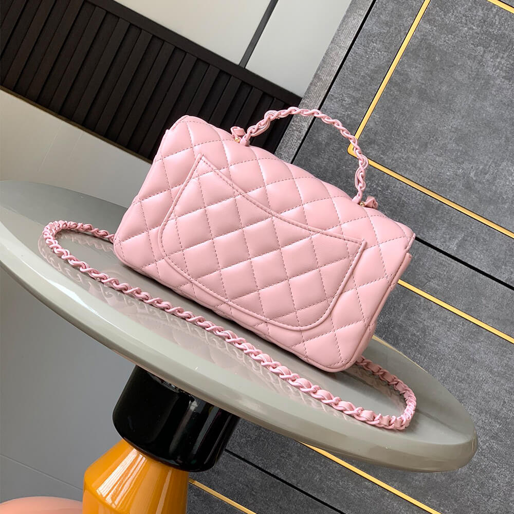 Mini Flap Bag with Top Handle