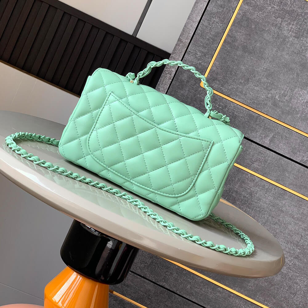Mini Flap Bag with Top Handle
