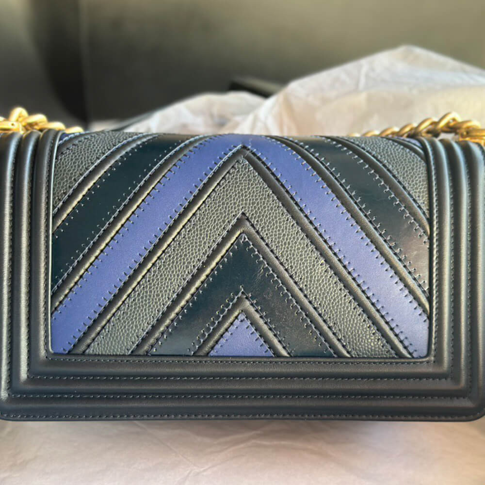 Chevron Boy Handbag