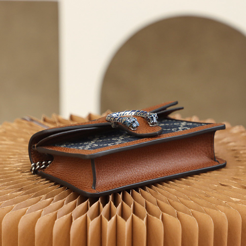 GG Denim Dionysus bag