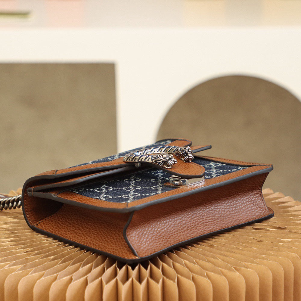 GG Denim Dionysus bag