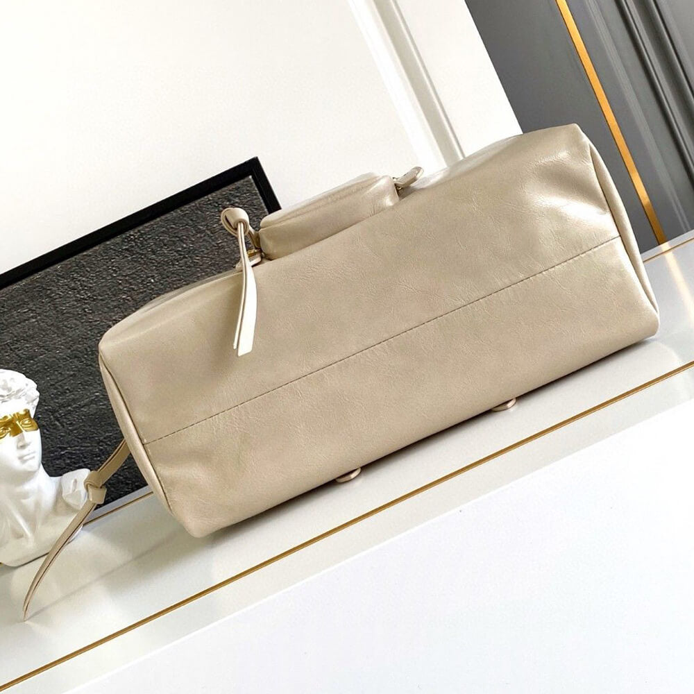 Dangle Medium Leather Top-Handle Bag