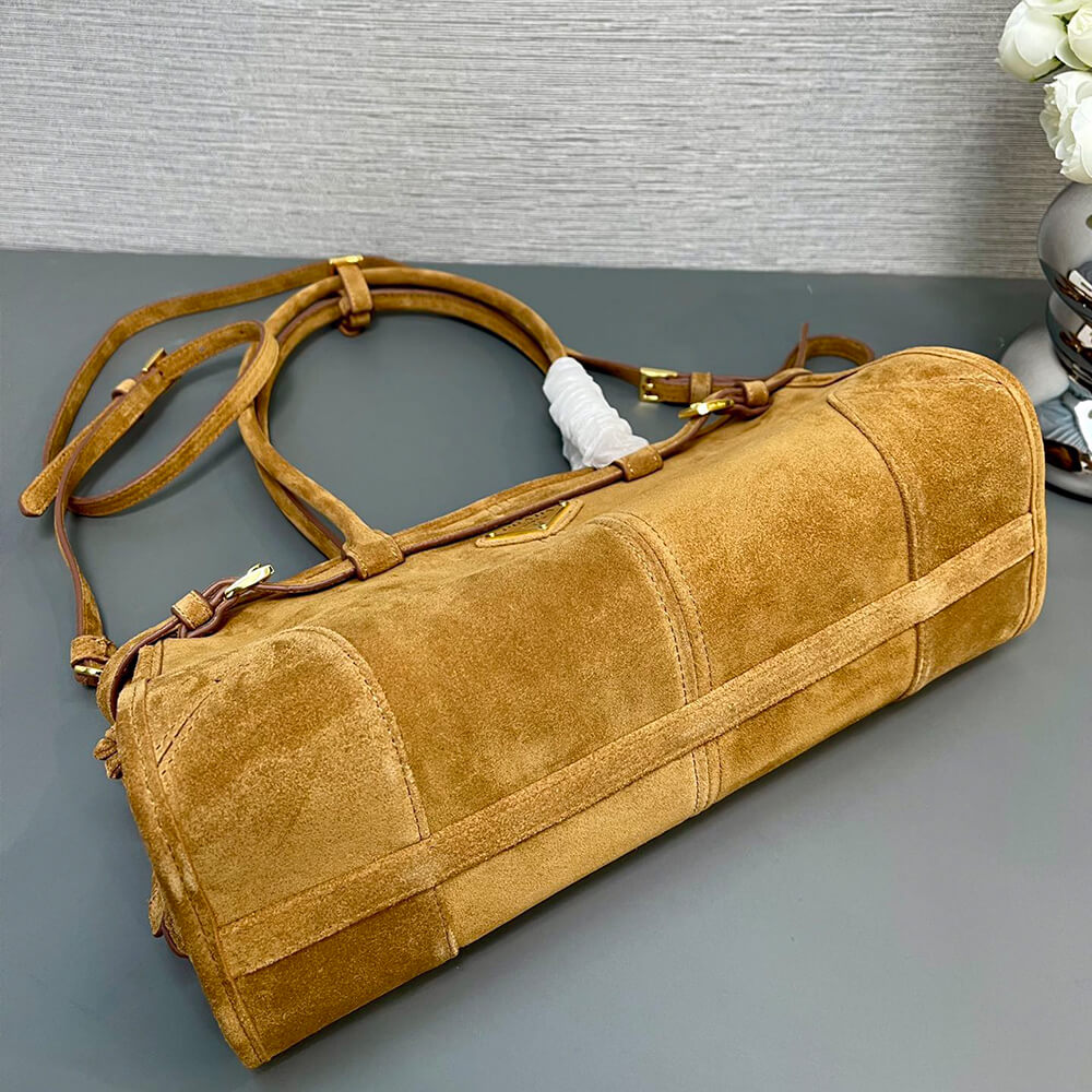 Medium Suede Handbag