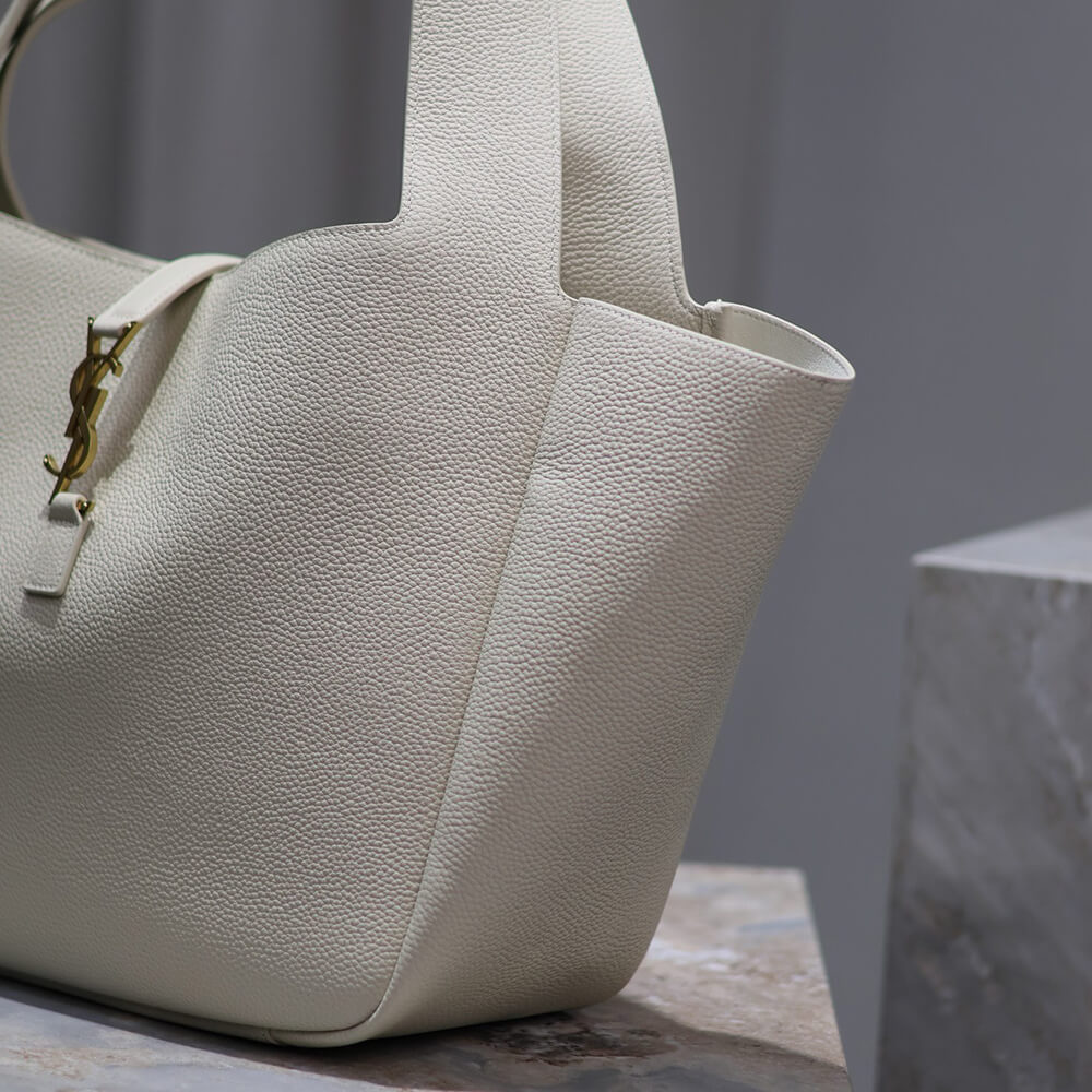 LE 5 A 7 BEA IN GRAINED LEATHER